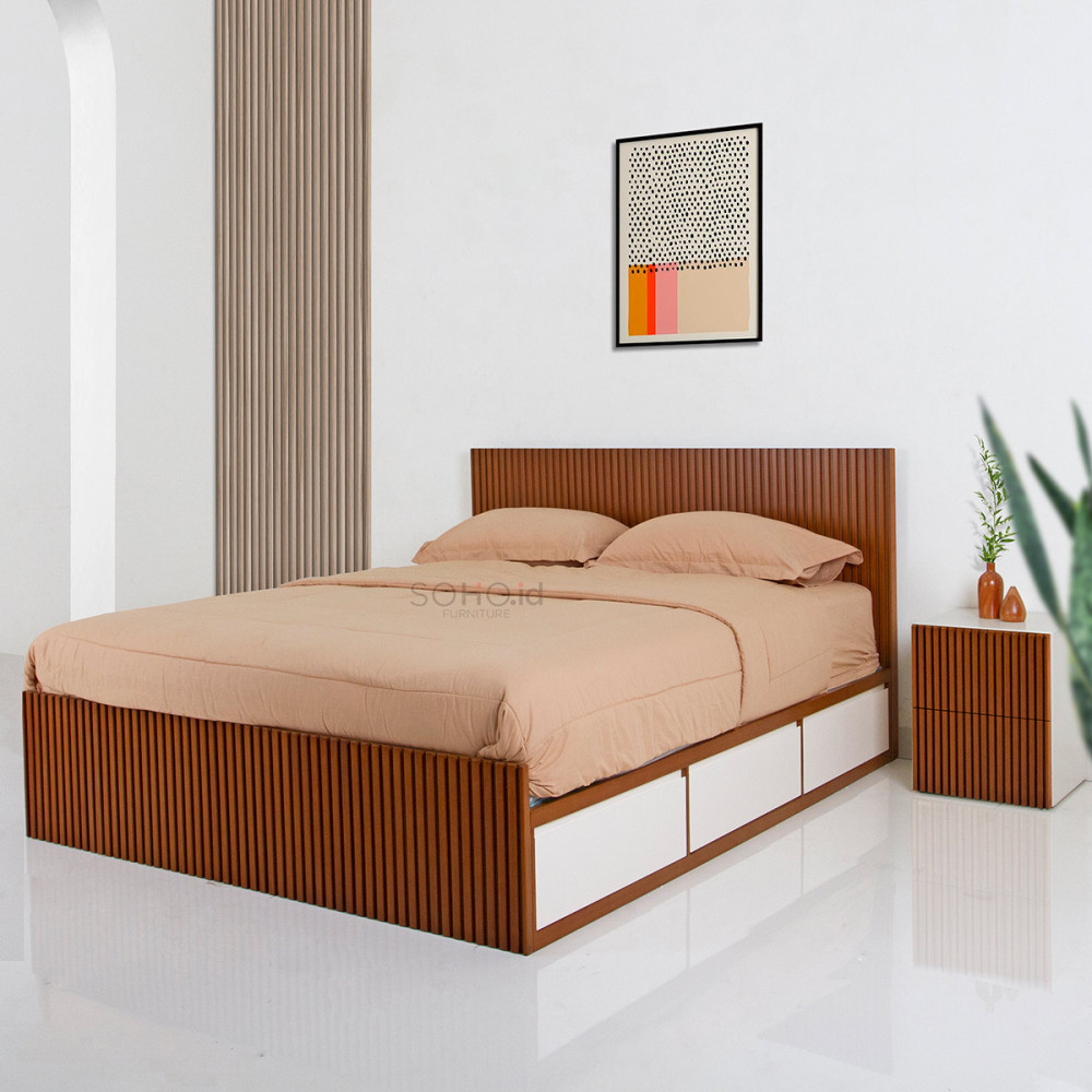 Tempat Tidur Robert Jati Modern Jepara